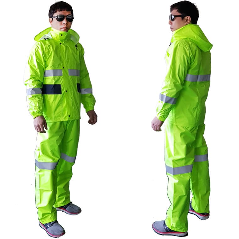 Raincoat _ rain wear designed for safety working _ DH_E250